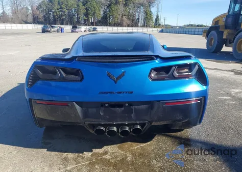 2015 Chevrolet Corvette Stingray 1Lt z USA, uszkodzony, nr VIN 1G1YB2D73F5109217